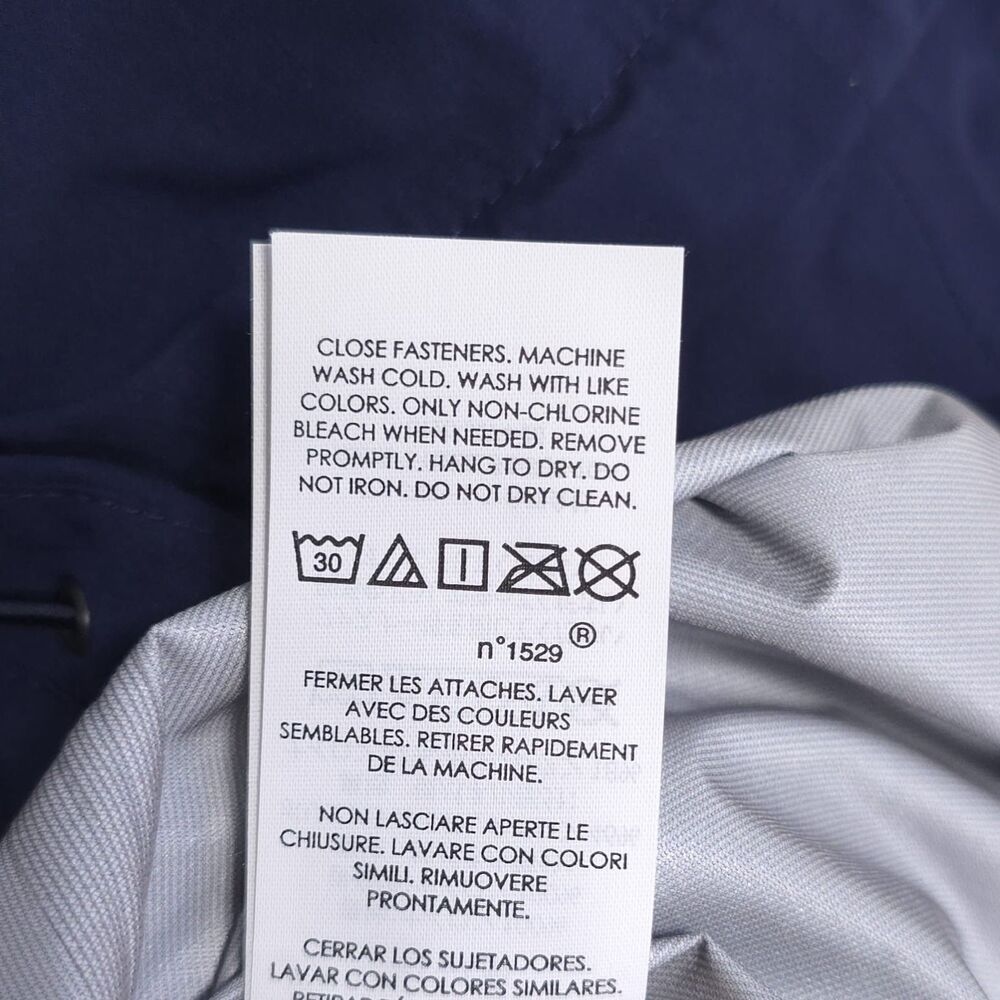 RLX RALPH LAUREN New Golf Waterproof Hooded Windbreaker MEDIUM Jacket Navy Women - Picture 15 of 16